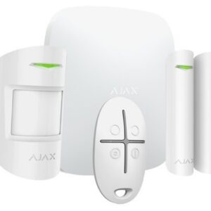 Kit Antifuro Senza Fili Ajax composto da Centrale, Sensore, Contatto, Telecomando