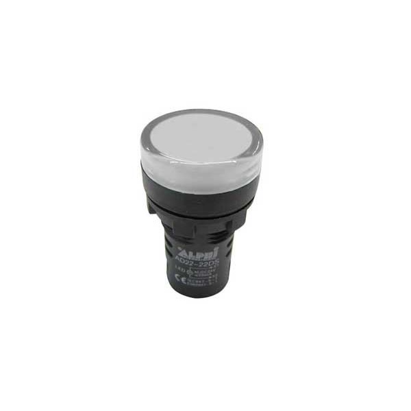 Spia Segnalazione 24V Led Bianco da Pannello