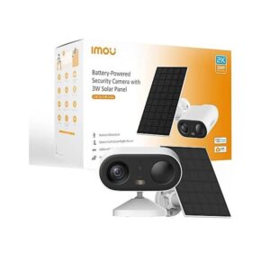 Telecamera 3Mpx Wifi IR LED Audio Bidirezionale con Pannello Solare Full Color CELL GO