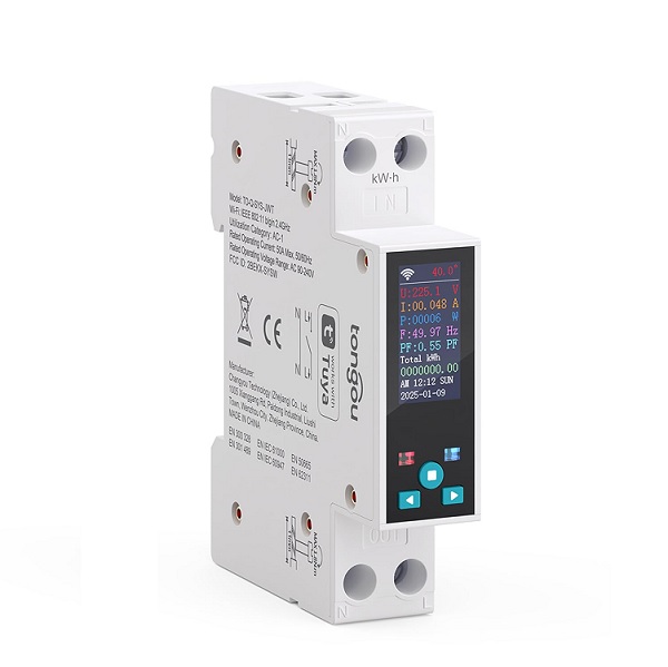 Misuratore di Consumo Contascatti Digitale 50A SMART Tuya