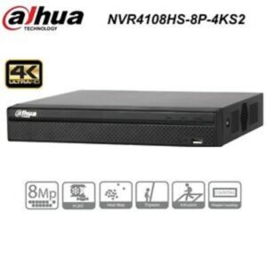 NVR 8 Canali IP 4K
