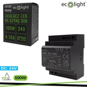 Alimentatore da Guida DIN Premium 24V 100w