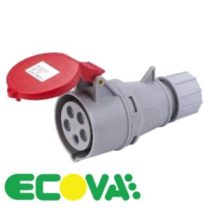 Presa CEE Volante 3P+N+T 16A IP44