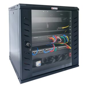 Armadio Rack 19" 12U Prof. 600mm