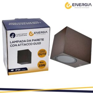 Applique LED Monodirezionale IP54 Corten GU10