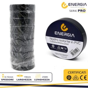 Nastro Isolante 19x25 Nero