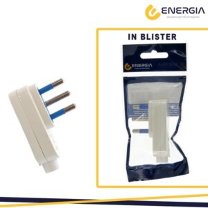 Spina 16A Piatta Salvaspazio Bianca