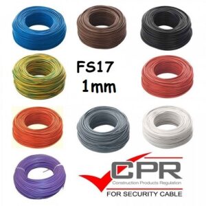 Filo Unipolare 1mmq Grigio FS17