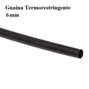Guaina Termorestringente 6 mm Nera *(prezzo al mt)