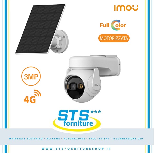 Telecamera Cruiser 4G 3Mpx Motorizzata