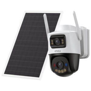 Telecamera a Batteria 4G+WIFI AOV Doppia Lente  5+5 Megapixel