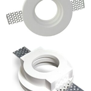 Faretto Incasso Gesso Rotondo Bianco