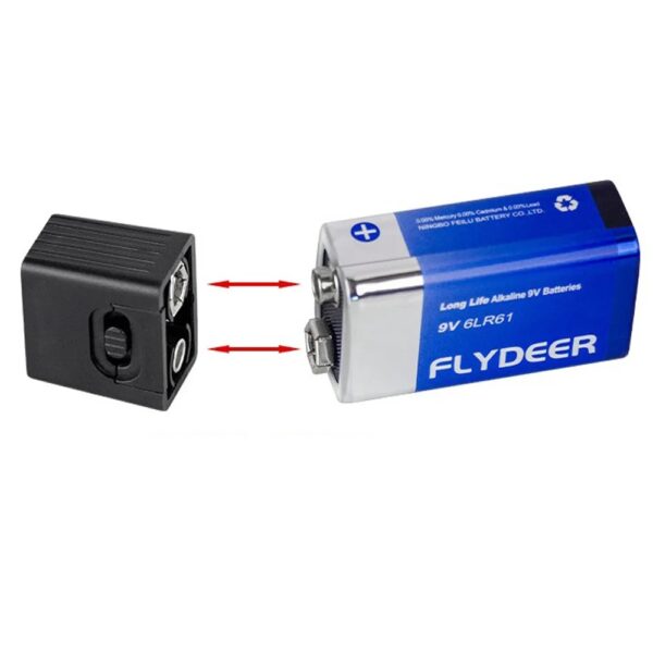 Torcia LED con batteria 9V Inclusa - immagine 2