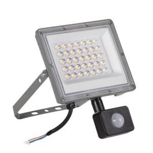 Proiettore Led 30W Tricolor Con sensore Movimento
