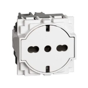 L.NOW Presa Schuko FLAT Bianca