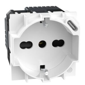 L.NOW - PRESA ITA P40+USB 18W TIPOC BIAN