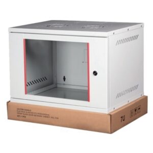 Armadio Rack 19" 9U (L) 542 mm (P) 400 mm Grigio Disassemblato