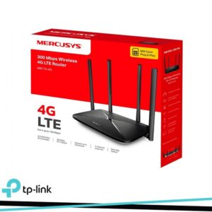 Router Wireless 4G LTE con 300 Mbps 4 Antenne