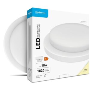 Plafoniera LED Rotonda 18w IP65 Luce Natura 1820 Lumen