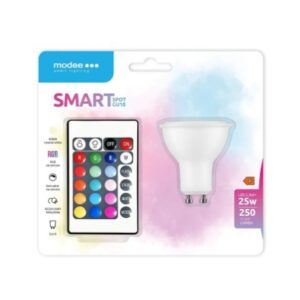 Lampada Led GU10 2,9w RGBW con telecomando