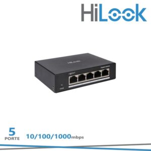 Switch 5 Porte Gigabit 10/100/1000 In Metallo