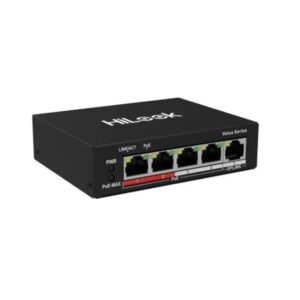 Switch 4 porte PoE Gigabit + 1 Porte Uplink Gigabit 38w