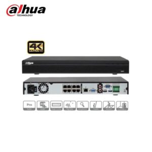 NVR 8 Canali IP 4K Fino a 12 Megapiexel