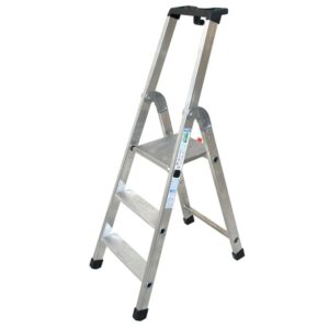 Scala Alluminio Professionale Quadra 3 gradini FACAL