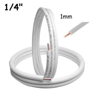 Tubo di Rame per Condizionamento 1/4x1 Diam. 6 (prezzo al mt)