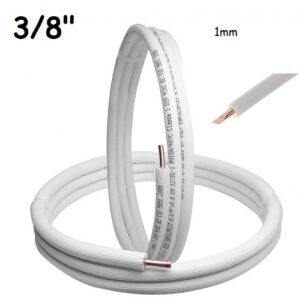 Tubo di Rame per Condizionamento 3/8x1 Diam. 10 (prezzo al mt)