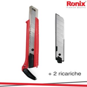 Cutter C/Blocco 100x18 con 2 Lame di Ricambio 