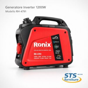 Generatore inverter a benzina 1,2 kW 3 Litri