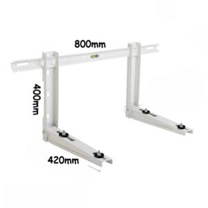 Coppia Mensole per Climatizzatore 420x400x700 con Traversa