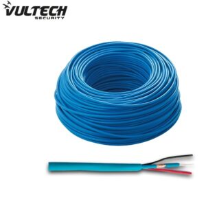 Cavo Micro Coassiale RG59+2x0,50 Blu RAME *(Prezzo al mt) 