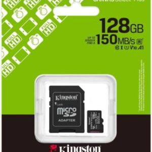 Micro SD HC Class 10 128Gb Con adattatore Canvas Select Plus