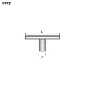 Traversa Lunghezza 100cm Zincata