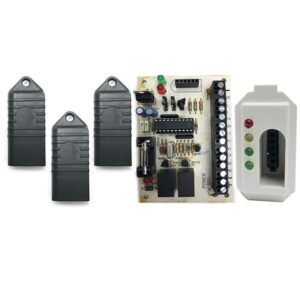 Chiave elettronica autoprog.+ modulo + 3 chiavi