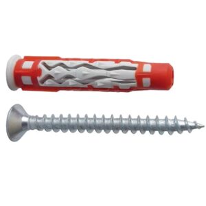 Barattolo 50 Tasselli Duofix 6x35 + 50 Viti 6
