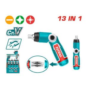 Giravite a Cricchetto portainserti snodabile 13 in 1