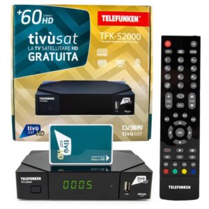 Ricevitore Digitale Terrestre TIVU SAT HD