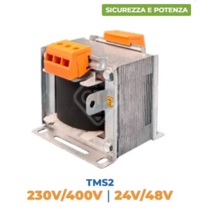 Trasformatore di Sicurezza 200VA 230/400V 0-24-48