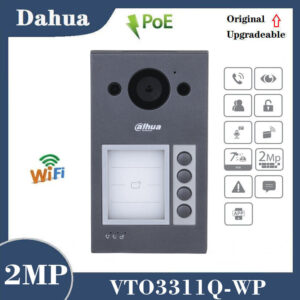 Posto esterno videocitofonico IP/Wi-Fi 4 Pulsanti