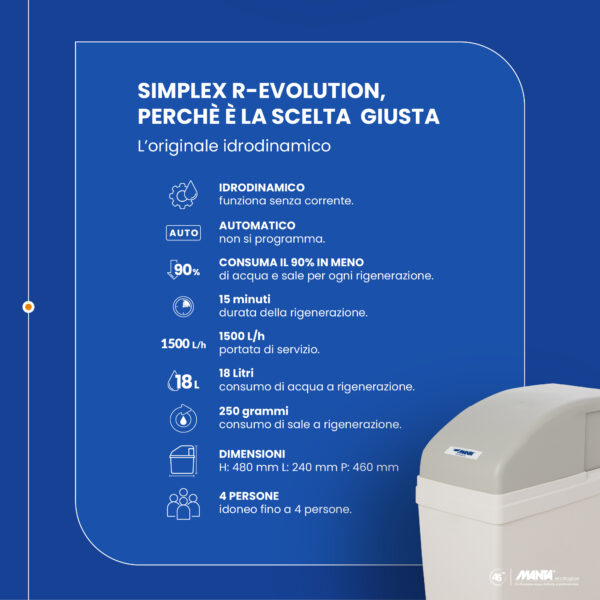 Addolcitore Idrodinamico SIMPLEX R-Evolution 330/smc - immagine 5