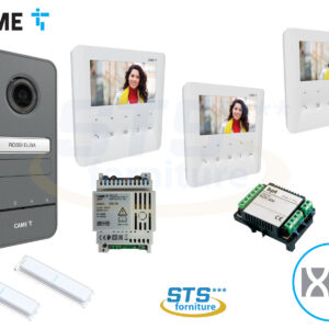 Kit videocitofono came 3 utenti