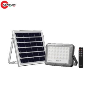 Proiettore LED 5w Luce Natura con Pannello Solare 700 Lumen